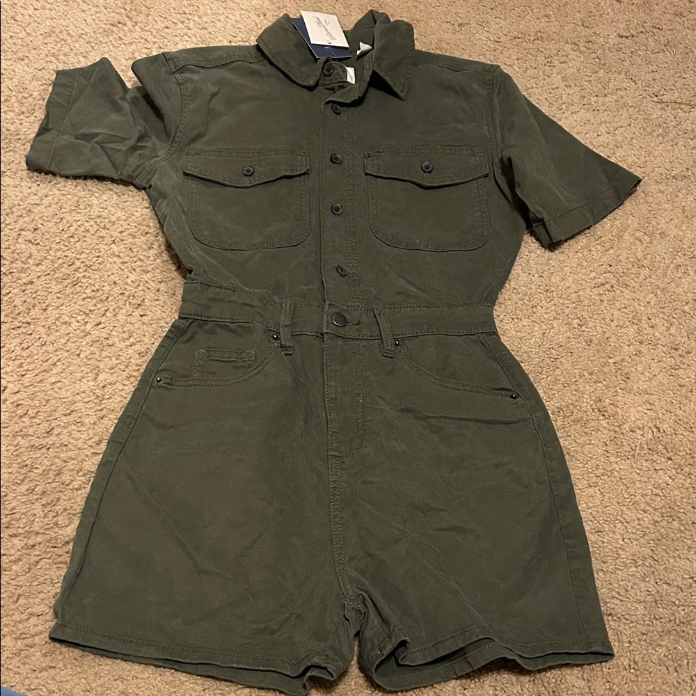 Universal Thread Olive Green Jumpsuit